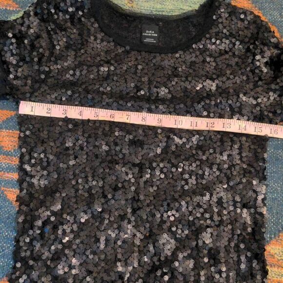 Zara Collection Sequin Top - Picture 8 of 12